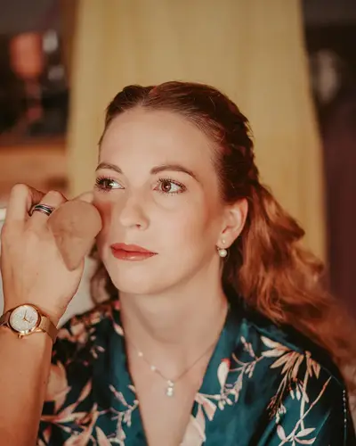 Přirozené svatební líčení – make-up houbičkou